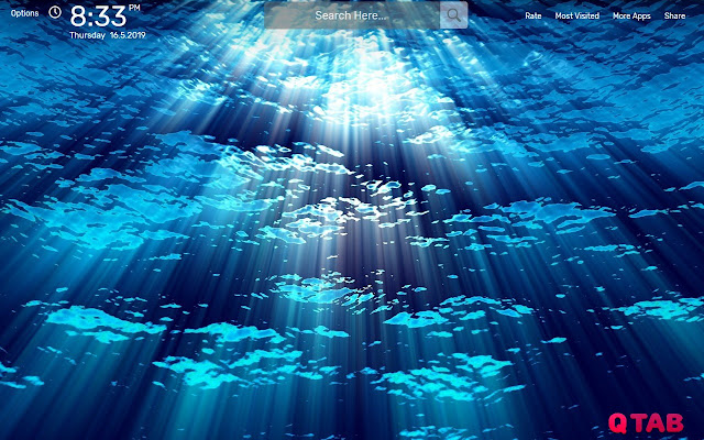 Underwater Ocean Wallpapers Theme