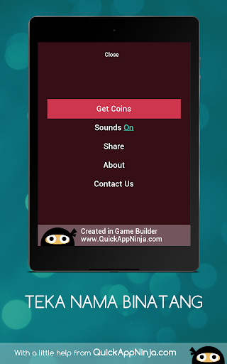 TEKA NAMA BINATANG
