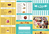 Le'Twist Bakery And Cake menu 4