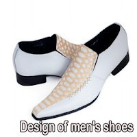 Design of mens shoes