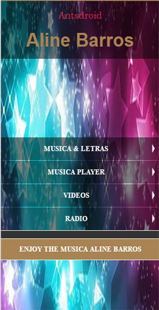 Android application Aline Barros Musica Gospel screenshort