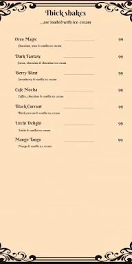 Choco Cheese menu 2