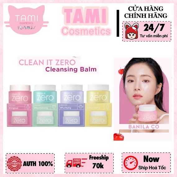 Sáp Tẩy Trang Banila Clean It Zero Mini 7Ml