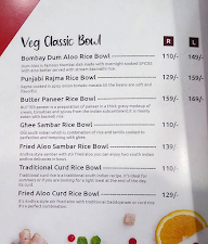 Rice Bowl Restaurant menu 1