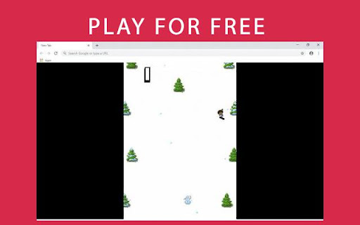 Tap Skier Game for Chrome