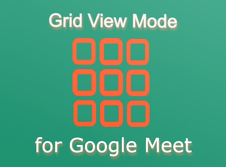 Grid Mode for Google Meet large promo image