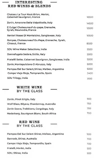 The Bengaluru Brasserie - Hyatt Centric menu 5