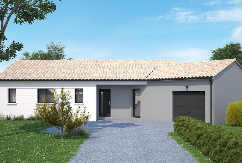  Vente Terrain + Maison - Terrain : 449m² - Maison : 100m² à Sainte-Maure-de-Touraine (37800) 