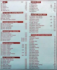 Hotel Nimantran menu 4