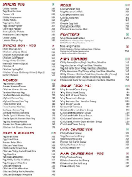 Chinese Bites menu 1