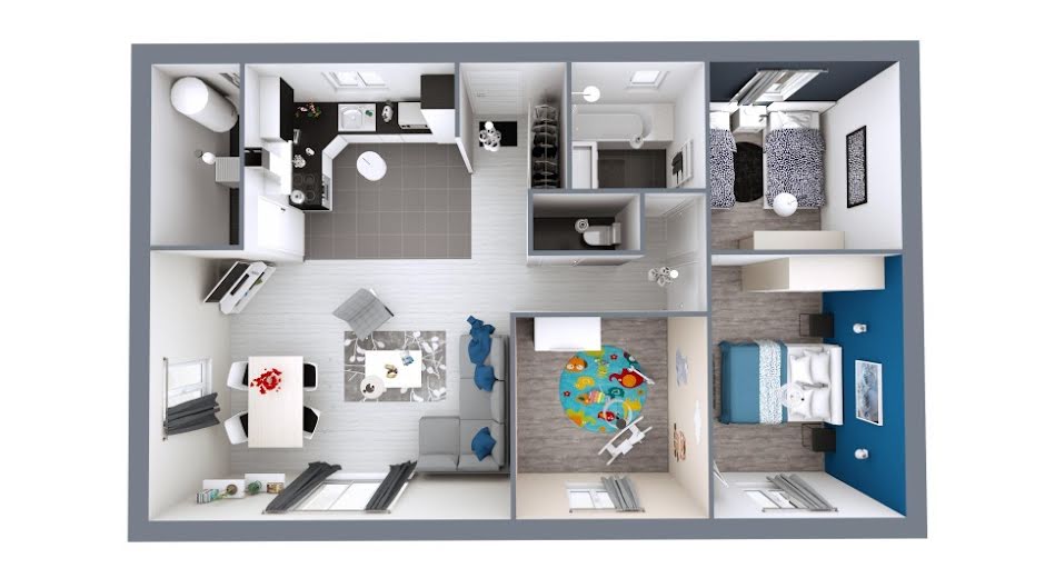 Vente maison neuve 4 pièces 80 m² à Avensan (33480), 240 800 €
