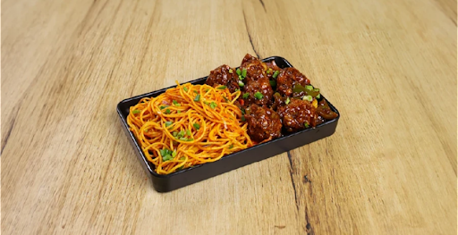 Chowmein+Manchurian