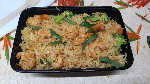 Prawns Thai Fried Rice (Spicy)