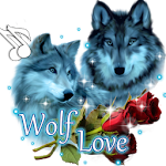 Cover Image of Télécharger Wolf Love Live Wallpaper 1.2 APK