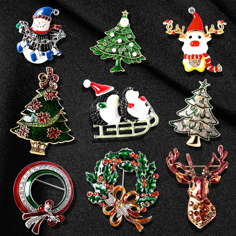 Title 1, Broches de Noël Européens et Américains Série C...
