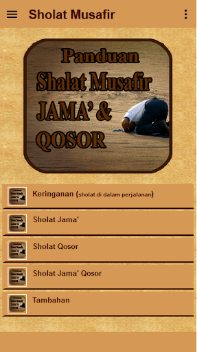 Sholat Musafir Jama' dan Qosor