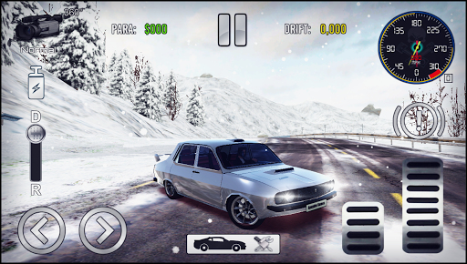 Toros 1310 Snowy Car Driving Simulator