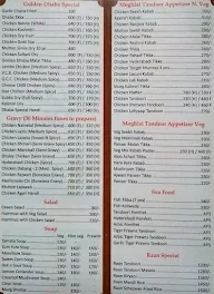 Golden Dhaba menu 4