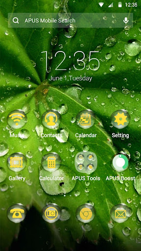 Dewdrop theme for APUS