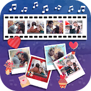 Anniversary Movie Maker With Music  Icon