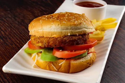 Chicken Tikki Burger