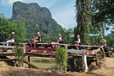 Enjoy ATV ride through rubber plantations