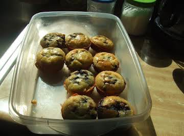 My Honey's Blueberry Almond Flour Muffins