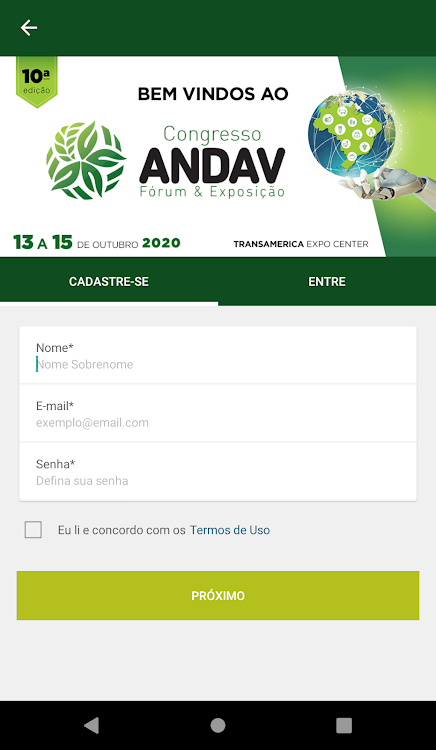 X Congresso ANDAV - 5.10.21.14 - (Android)