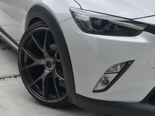 Cx 3 Dk5fwのホムラ2 5s インチ Cx 3 車高調に干渉 ホイールで走るに関するカスタム メンテナンスの投稿画像 車のカスタム情報はcartune