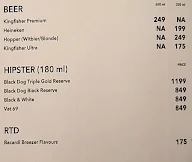 The Aroma menu 7