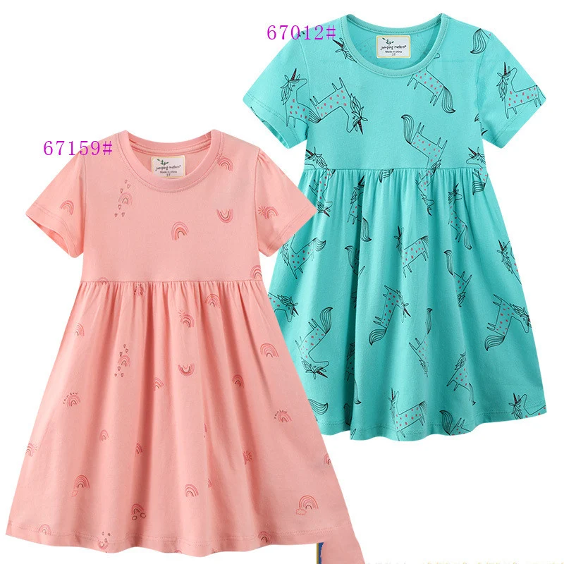 Title 4, Robe à manches courtes style Western pour fille...