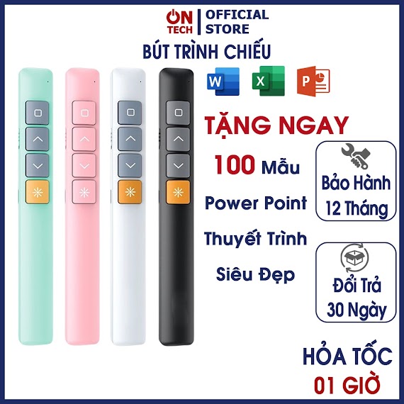 Bút Laser Trình Chiếu Không Dây Pin Sạc Nhiều Chức Năng Carkoci T560 Bút Thuyết Trình Slide Powerpoint