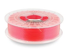 Fillamentum Neon Pink Transparent CPE HG100 Filament - 1.75mm (0.75kg)