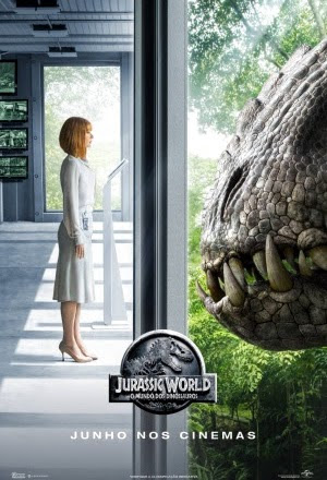 Filme Poster Jurassic World: O Mundo dos Dinossauros HDTS XviD & RMVB Dublado