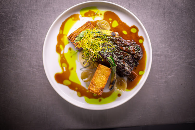 Braised Beef Short Rib.