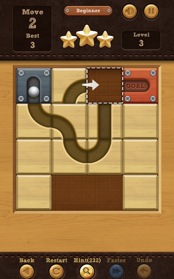    Roll the Ball: slide puzzle- screenshot  