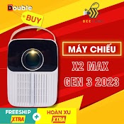 Máy Chiếu Mini Beecube X2 Max , Xtreme Chính Hãng Hệ Điều Hành Android + Kết Nối Điện Thoại + Full Hd 1080 - Bh 12 Tháng