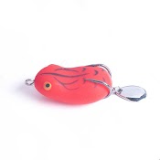 Mồi Câu Cá Ếch Mềm Mại 4.5Cm/9G, 5Cm/12G, Mồi Nhái Giả Câu Lure Cá Lóc Chuyên Nghiệp, Hai Lưỡi Cao Su, Mồi Câu Thay Đổi