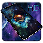 Neon Galaxy APUS Live Wallpaper Apk