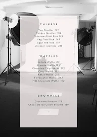 TRV Studio X Cafe menu 5