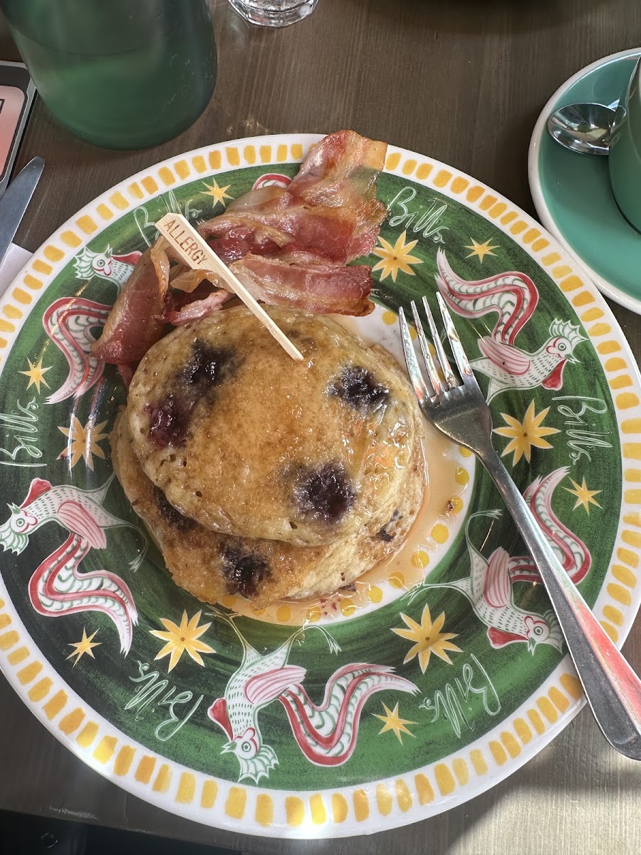 blueberry pancakes