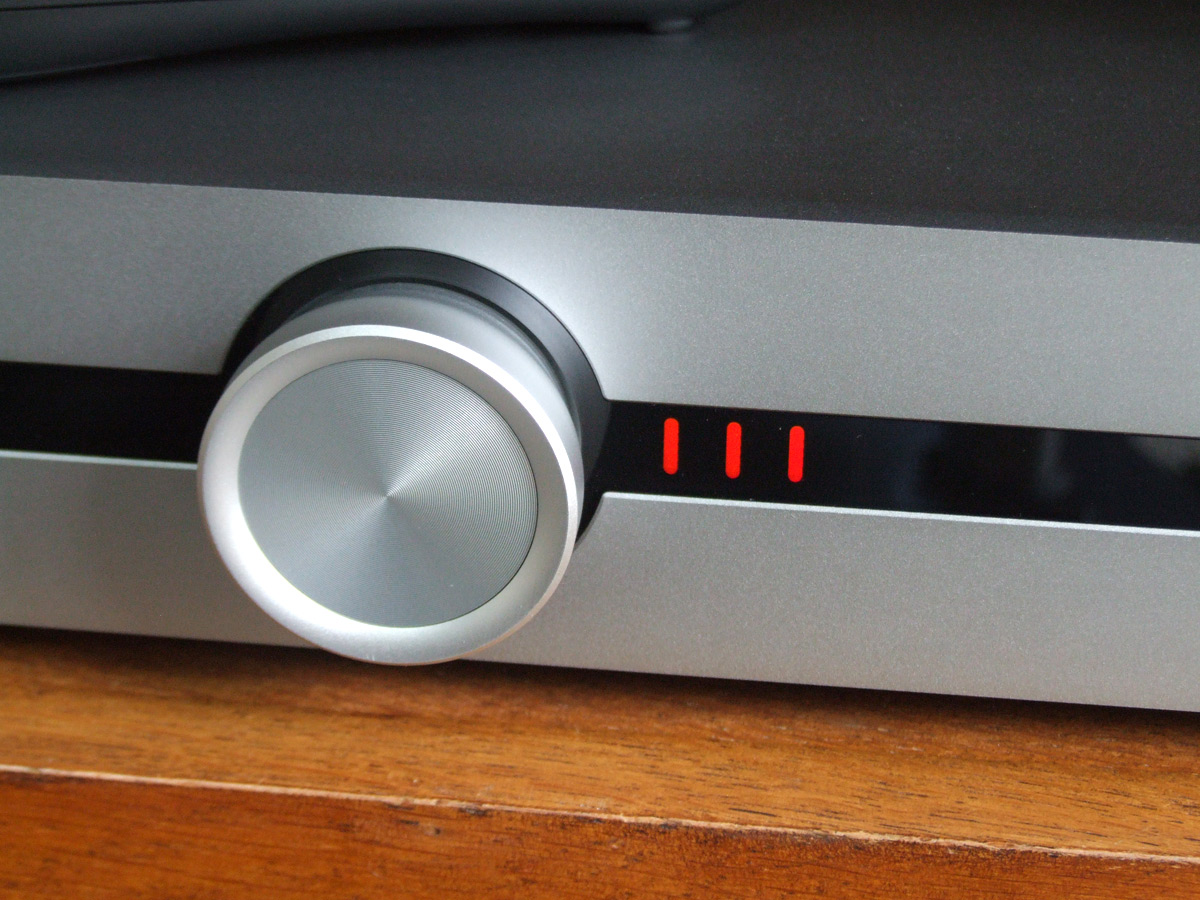 Roksan Attessa BluOS amplifier (detail)