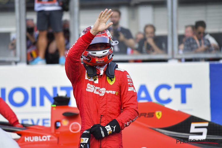 Leclerc veegt voor Ferrari de nul weg in GP van België, anticlimax voor Verstappen-fans