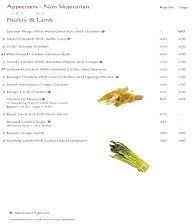 Mainland China menu 4