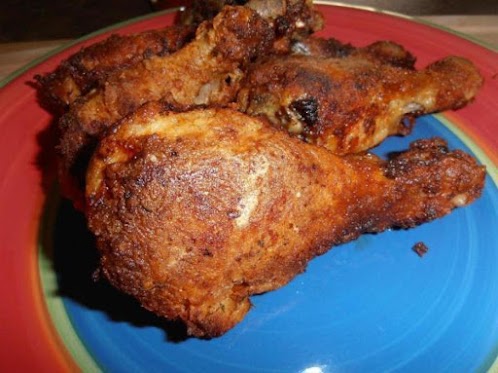 Oven Fried Chicken Legs