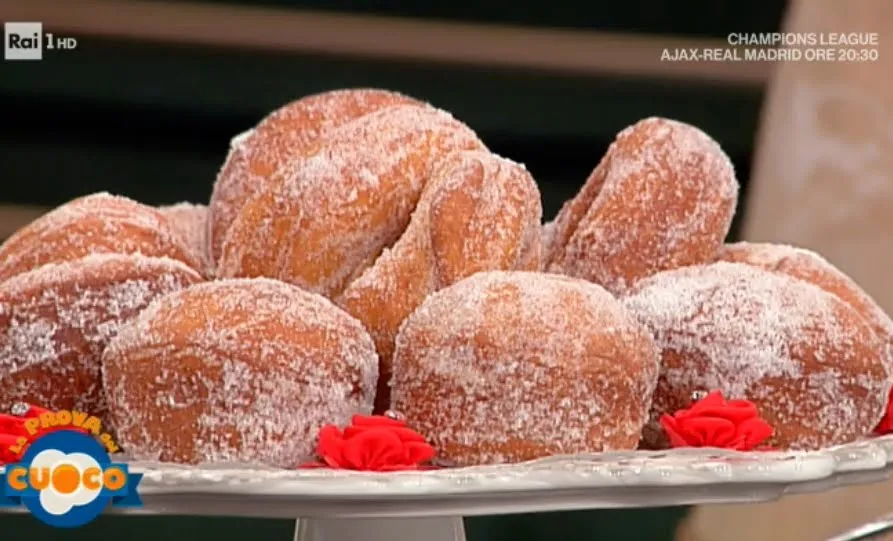 Bomboloni con la crema