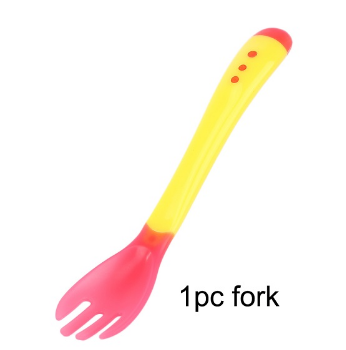 Baby Tableware Suction Bowl with Temperature Sensing Spoon Baby Food Feeding Bowls Dishes Set