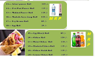 Thakur Ji Roll Vale menu 2