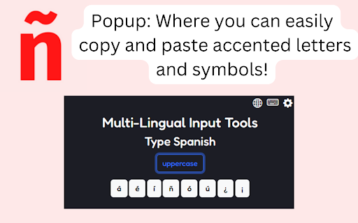 Multi-Lingual Input Tools