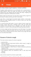 Cough Types : Symptom Treatmen Screenshot